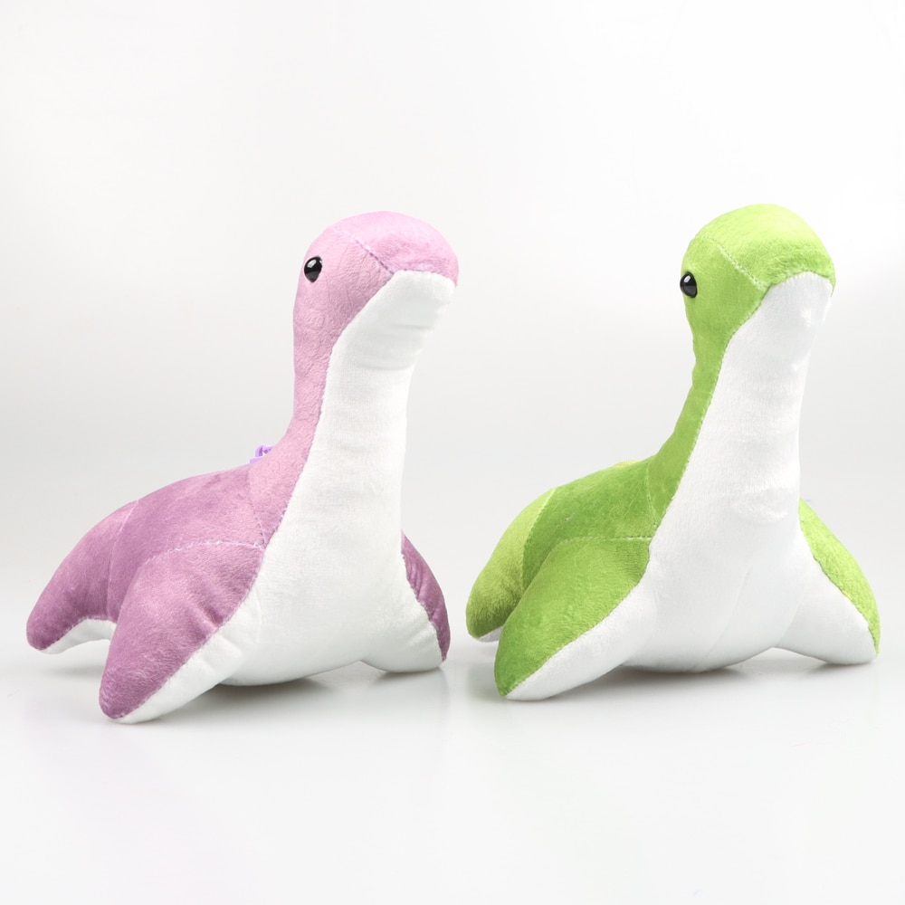 20cm Apex Legends Purple Nessie Plush Toys Stuffed Soft Animals Dolls Cute Dinosaur Toys for Kids
