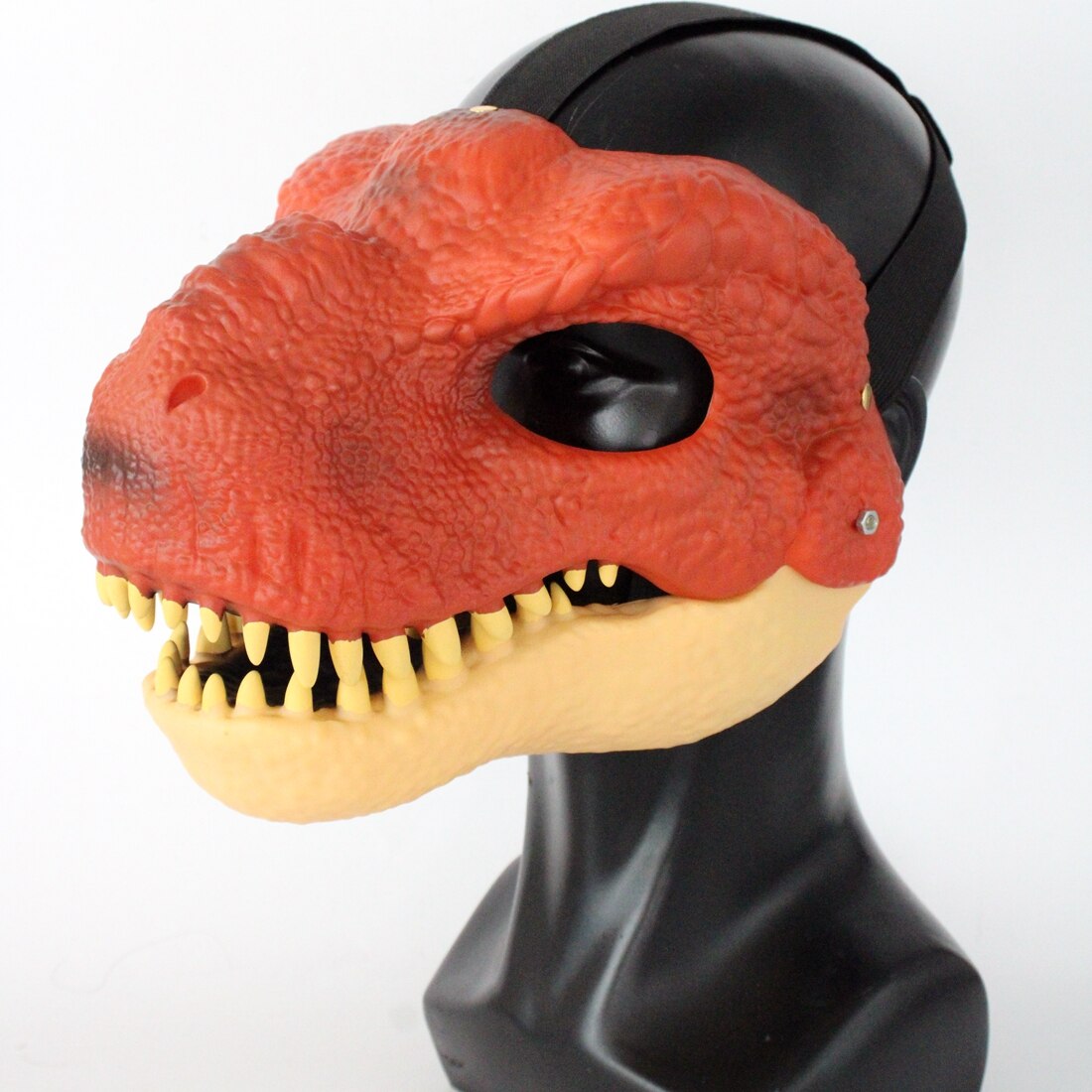 Dinosaur mask role playing props performance headwear Jurassic World Raptor Dinosaur Festival children s toy carnival 1