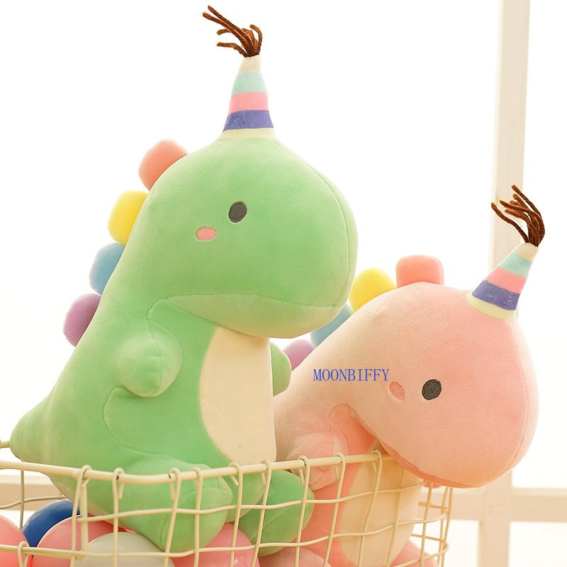 Soft Lovely Dinosaur Plush Doll Cartoon Stuffed Animal Dino Toy for Kids Baby Hug Doll Sleep 1